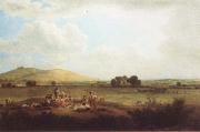 John glover Hayfield near Primrose Hill 1817 Spain oil painting artist